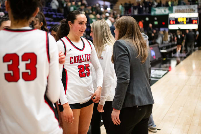 Clackamas Jesuit 6A Oregon girls basketball quarterfinal 2024 Naji Saker-131
